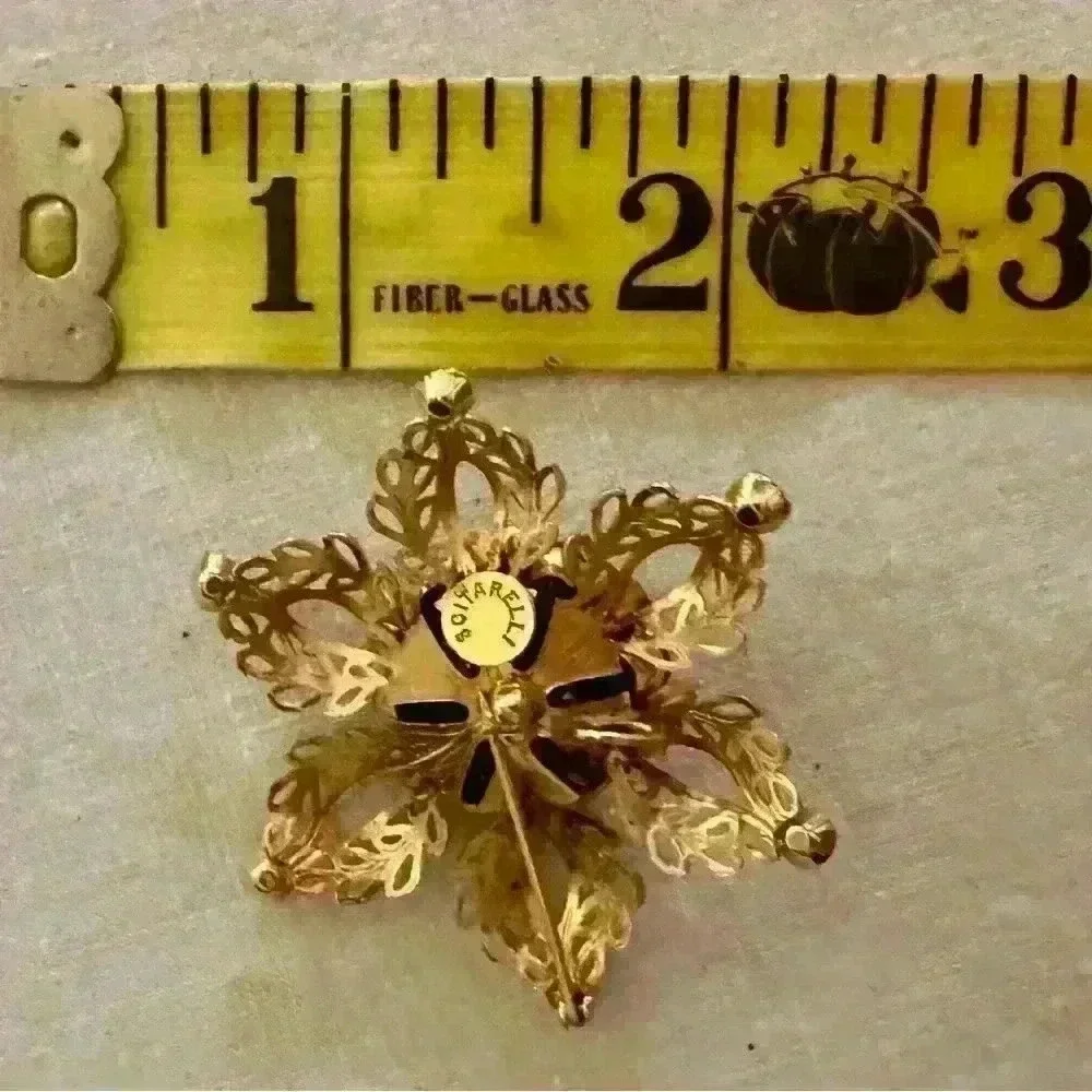 Vintage Scitarelli Brooch — Signed